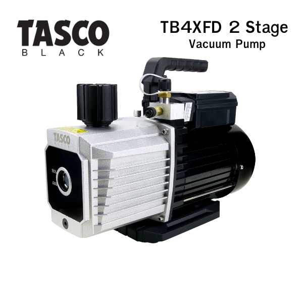 TASCO BLACK ปั้มสูญญากาศรุ่น TB4XFD 2 Stage ความเร็ว 301 L/min ความละเอียด 15 Microns ใช้งานได้กับไฟ