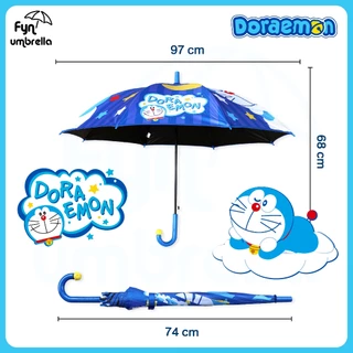 *NEW* ร่ม Doraemon 22 นิ้ว / ร่ม UV กันแดด สีดำ / โดราเอม่อน ลิขสิทธิ์แท้ 100%