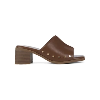 SHU BEDDY 2" MULE - NUDE รองเท้าแตะส้นสูง