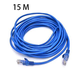 10/15/20/30M/50M สายแพทช์เครือข่าย CAT6 UTP ในร่ม 26AWG 4pr RJ45 สายแพทช์เครือข่าย Lan