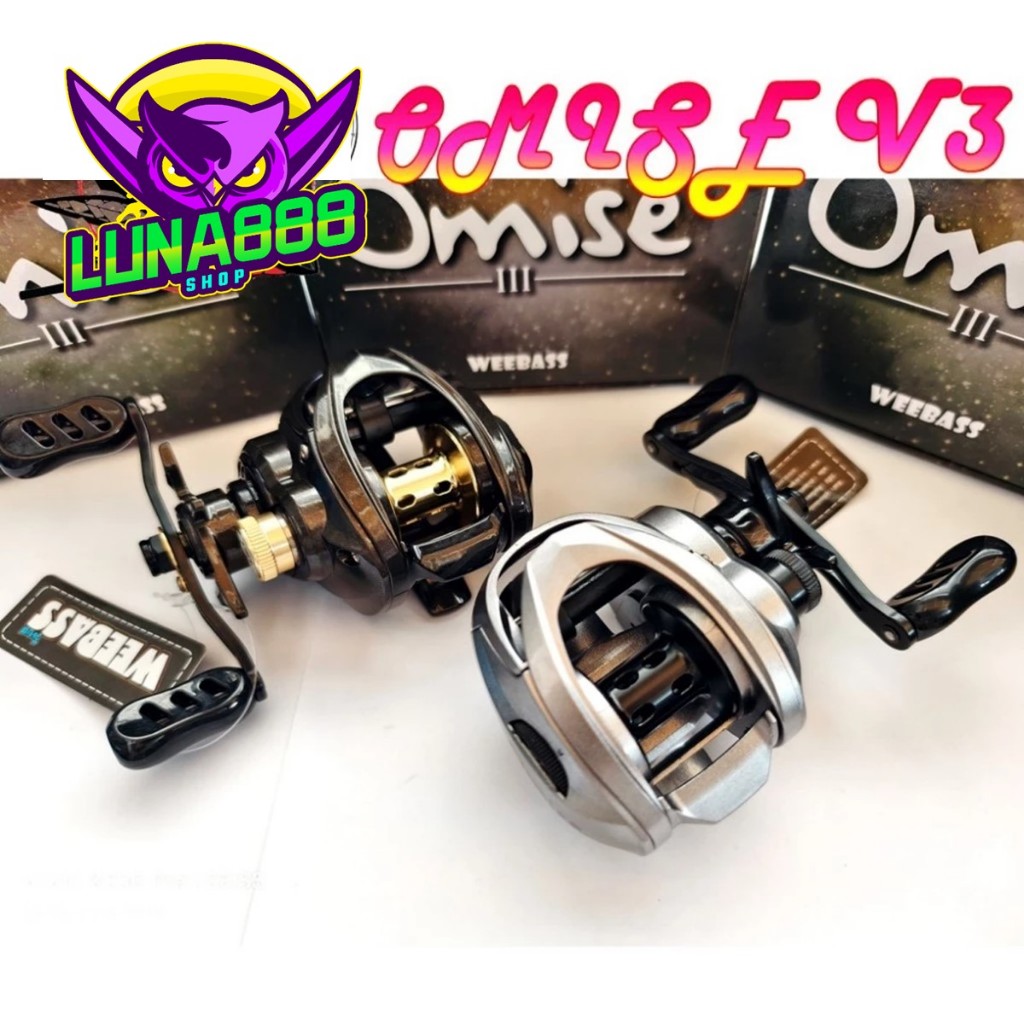 รอกเบท Weebass Omise v3 รอบ 7.1:1ลูกปืน 4+1 น้ำหนัก 156กรัม WEEBASS OMISE V3