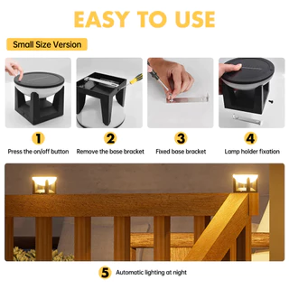 COD โคมไฟหัวเสาโซล่าเซลล์ เปิดได้ 3 แสง สว่างค้าง Outdoor garden light กันน้ำIP65 เปิดปิดอัตโนมัติ