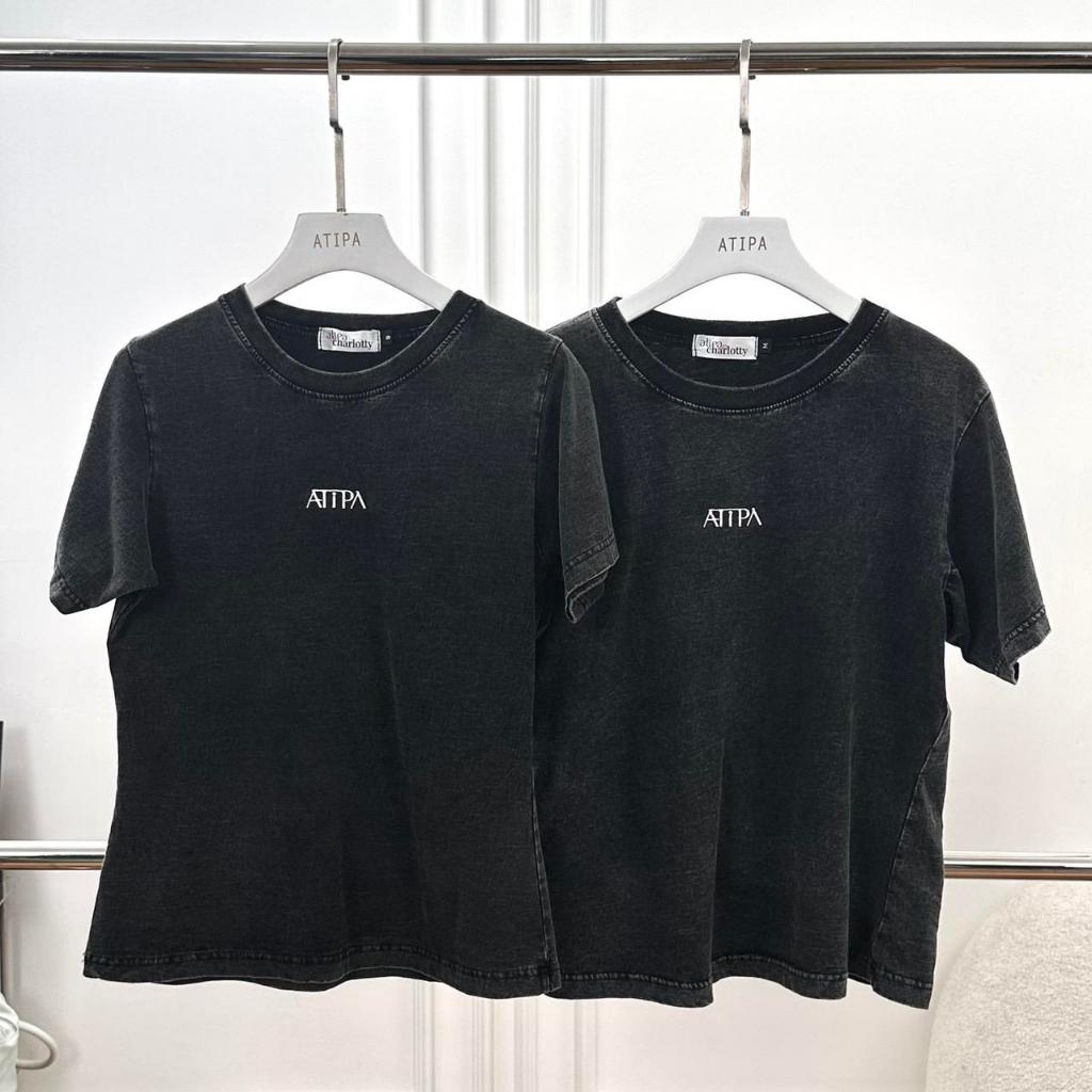 Atipa - Fade Top เสื้อฟอกเฟดใส่สบายปัก ATIPA