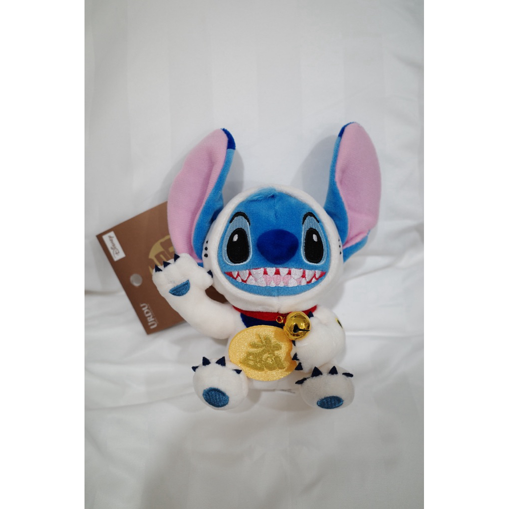 *🔥พร้อมส่งมีชิ้นเดียว** พวงกุญแจ URDU Disney Fukuheya Lucky Series : Stitch ของแท้100%(งาน Wisher:Wh