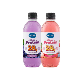 (สินค้าต้องแช่เย็นมีอายุ 15-20 วัน) มูฟ โปรตีนใส (Clear Protein) Lactose Free, No Fat x20