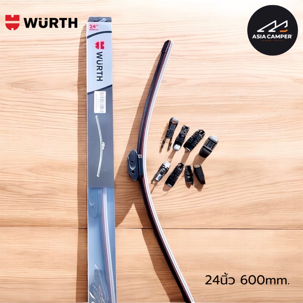 WURTH ใบปัดน้ำฝนแบบซิลิโคน VW T5 (24นิ้ว)