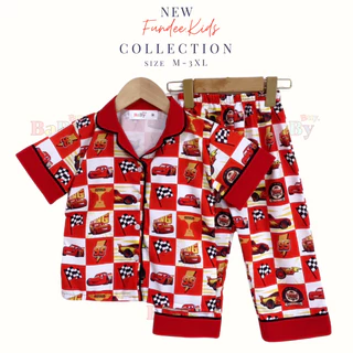 Babe Buy ชุดนอนเด็กผ้ชาย เด็กผู้หญิง ผ้านิ่ม ใส่สบาย ผ้าไหมอิตาลี 1-8 ขวบ