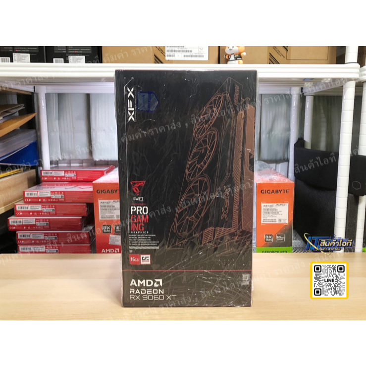 การ์ดจอ VGA XFX SWIFT RADEON RX 9060XT OC 16G 3Fan