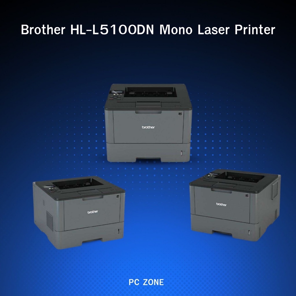 เครื่องปริ้นเลเซอร์ Brother HL-L5100DN เครื่องปริ้นมือสองสภาพดี