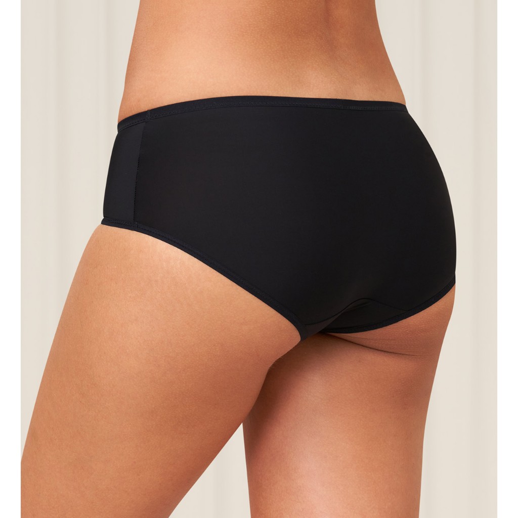 Brief set Triumph เซ็ตกางเกงชั้นใน รูปแบบฮิปสเตอร์เนื้อผ้าไลครา รุ่น Maximizer 736 Hipster รหัส 10131958 สีดำ 0004 - รูปที่ 3