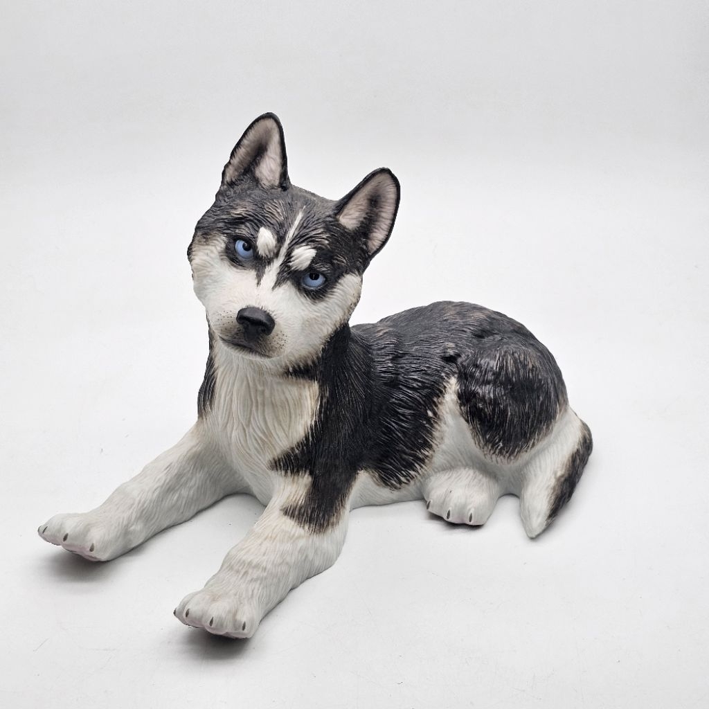 Lenox Siberian Husky Puppy Fine Porcelain Figurine Limited Edition 2001