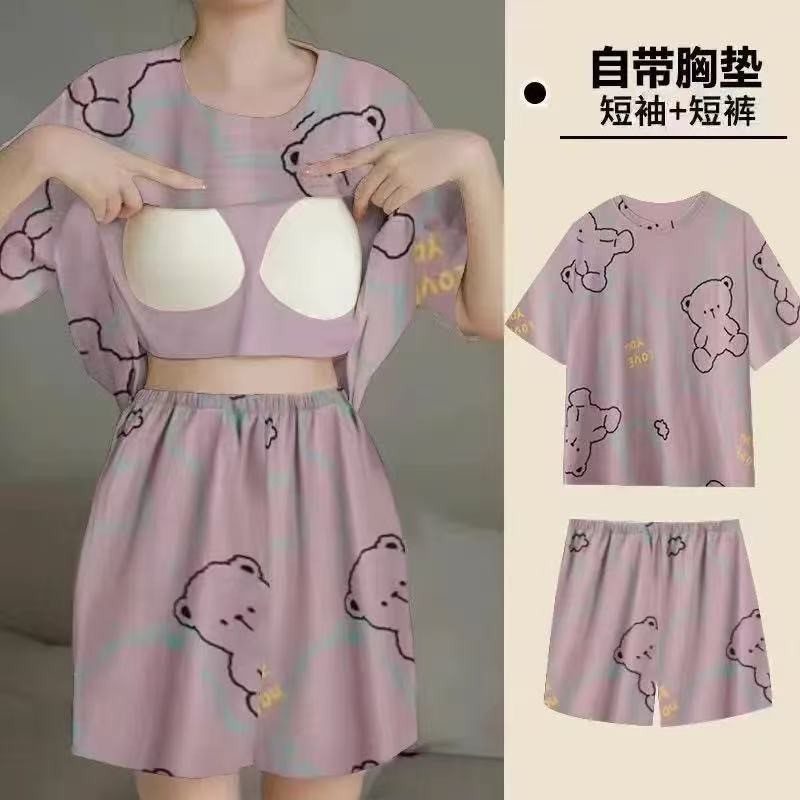 ชุดนอนการ์ตูนผ้าคอตตอน 10 ลายสุดน่ารัก ไม่เหมือนใคร (รหัส QZ)