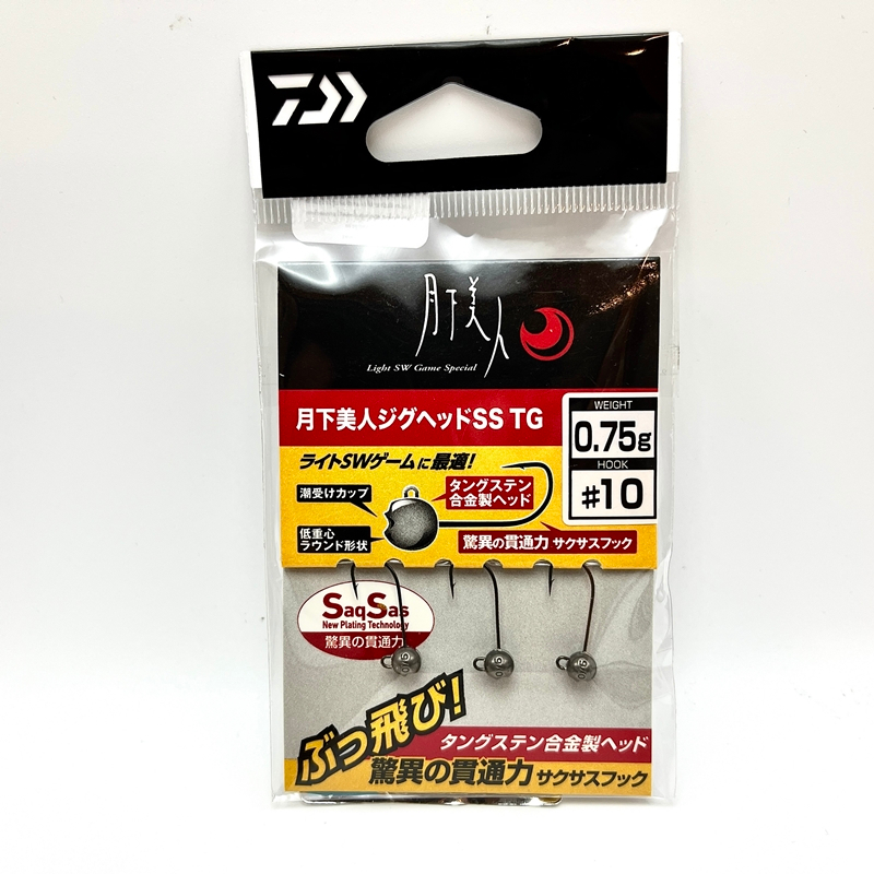 หัวจิ๊ก Daiwa Gekkabijin Head SS TG ราคา ถูกที่สุด ดีลบีเคเค แกลเลอรีภาพที่ 4