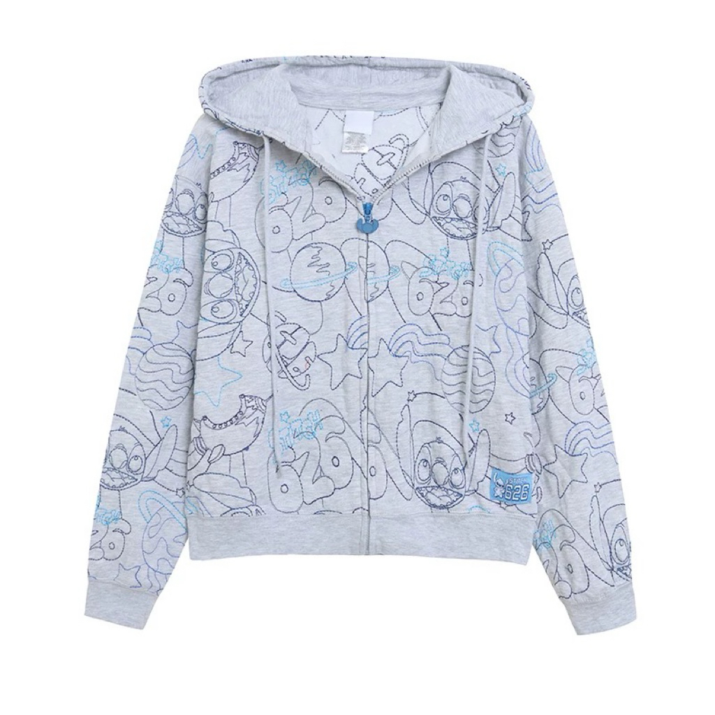 STITCH SWEATSHIRT Lilo&stitch 🧊 STITCH 626 เสื้อสติช 02 งาน Disney แท้ (TS610)