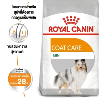 ROYAL CANIN MINI COAT CARE 3KG อาหารเม็ดสูตรบำรุงขนและผิวหนัง 3 KG