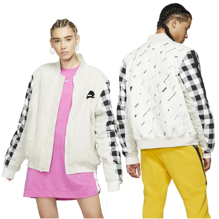 Nike Sportswear Bomber Jacket Beige