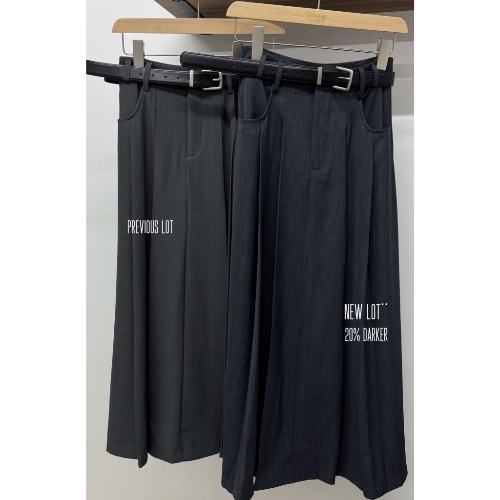 Dressupcorner Pleated Midi Skirt DCN01272