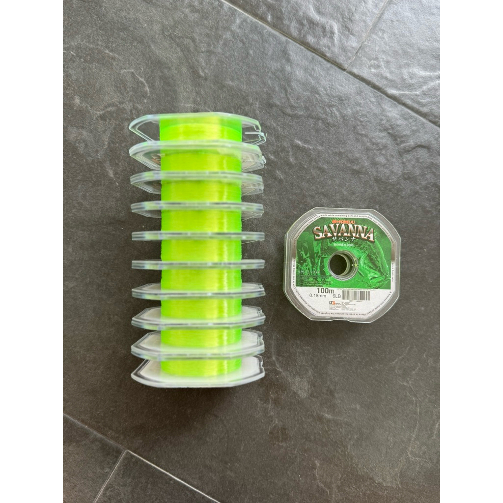 สายเอ็น Harimitsu Savanna สีเขียวสด