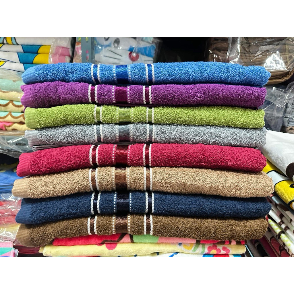 🌈ผ้าเช็ดตัวจัมโบ้ Frolina ผ้าขนหนูผืนใหญ่ Size 30 x 60 นิ้ว ~