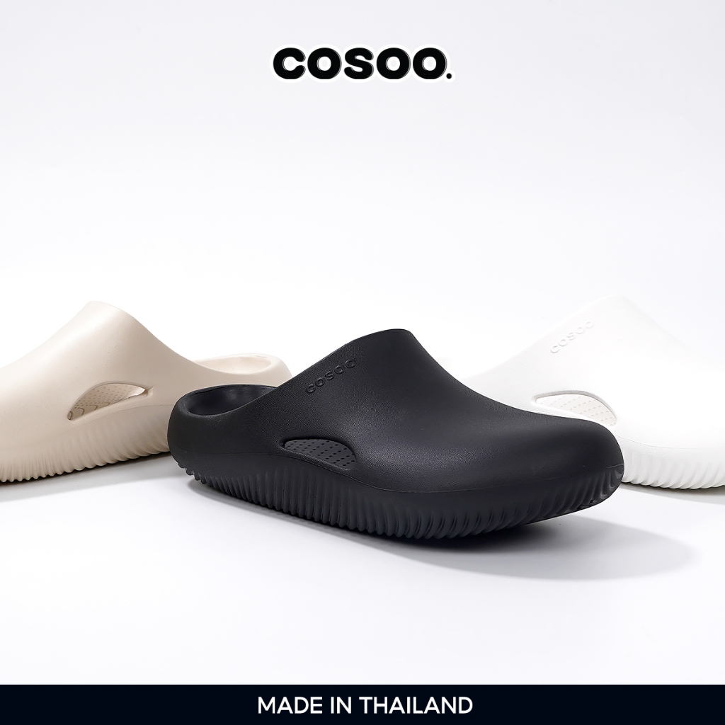 COSOO รองเท้าแตะ รองเท้าหัวโต แฟชั่น สําหรับผู้หญิงและผู้ชาย กันลื่น พื้นหนา นุ่มสบายเท้า รุ่น CS-L07
