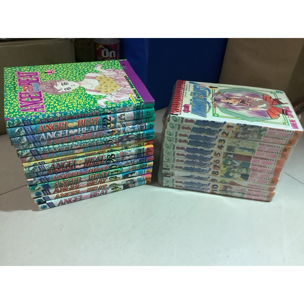 1817/มือ2 หนังสือการ์ตูน-Angel beat เล่ม1-14 by ichiru yasuhara,วุ่นรักเทพพิทักษ์จากจันทรา ภาค1 เล่ม