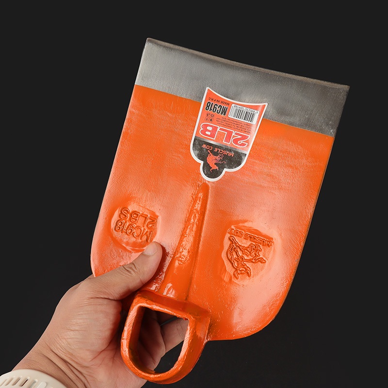 MUSCLE COW จอบถากหญ้า จอบเหล็กหนาคุณภาพสูง น้ำหนัก 2LB/3LB ใช้งานกลางแจ้ง ขุดดิน พลิกดิน ปลูกผัก สวนเกษตร แข็งแรง ทนทาน - รูปที่ 5