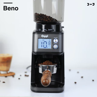 OGGI เครื่องบดกาแฟอัตโนมัติ รุ่น FOR-TUNE แถมฟรี ขารองด้ามชงและยางตบไล่กาแฟ