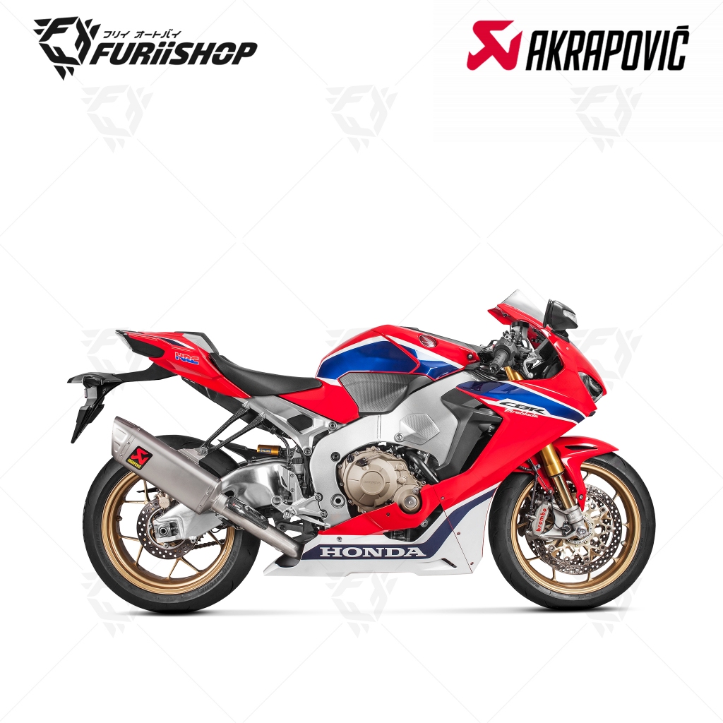 ท่อสูตร/ท่อแต่ง/ท่อไอเสีย Akrapovic SS GP ปลายดาบ Logo Aluminium Limited : for Honda CBR1000RR 2017-