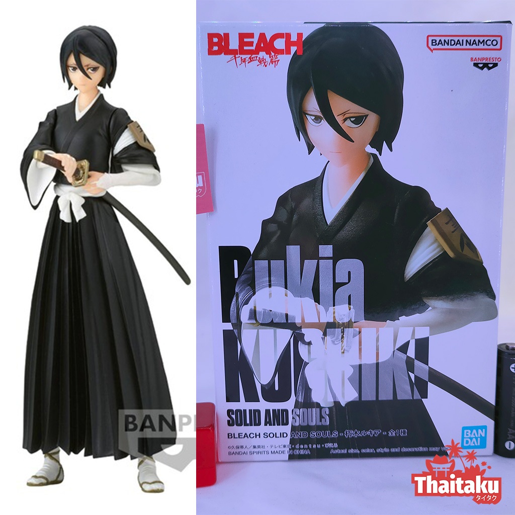 Bleach บลีช - LOT ASIA - Rukia Kuchiki รุเคีย ลูเคีย คุจิกิ - Solid And Souls - ฟิกเกอร์ Figure โมเด