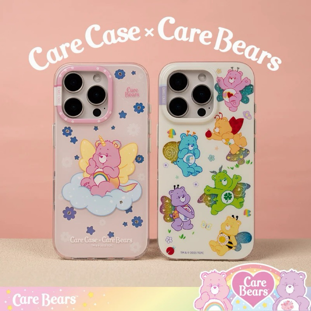 (Pre-order) เคสCarecase x Carebearcลิขสิทธิ์แท้💯🧸🦋 เคสไอโฟน