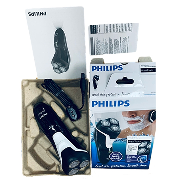 เครื่องโกนหนวดไฟฟ้ากันน้ำไร้สาย  PHILIPS  AquaTouch  Wet and Dry Electric Shaver AT610 - รูปที่ 7