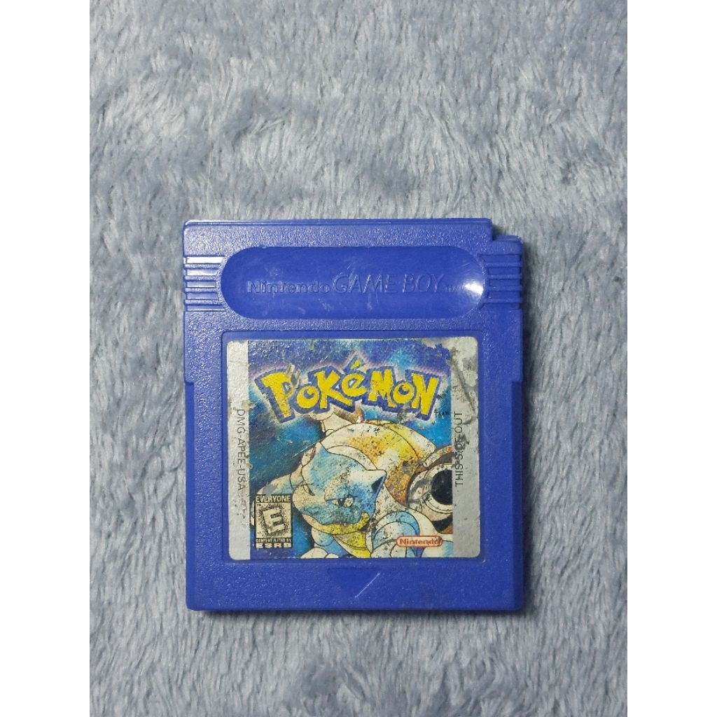 ตลับแท้ pokemon blue Us (ภาษาอังกฤษ)