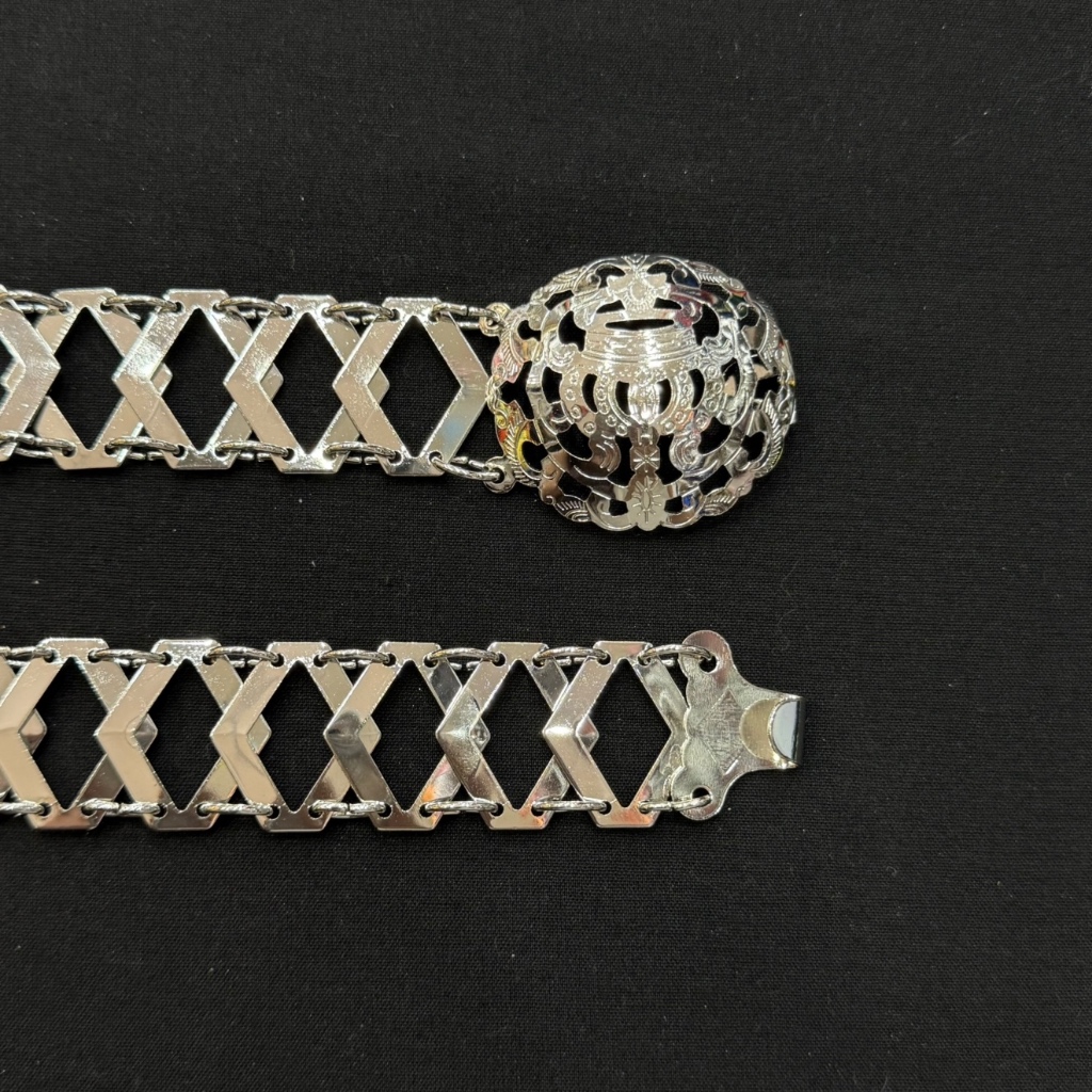 Accessories  เข็มขัดชุดไทย เข็มขัดแฟชั่น สีทอง เงิน รมดํา นาค เครื่องประดับชุดไทย - รูปที่ 7