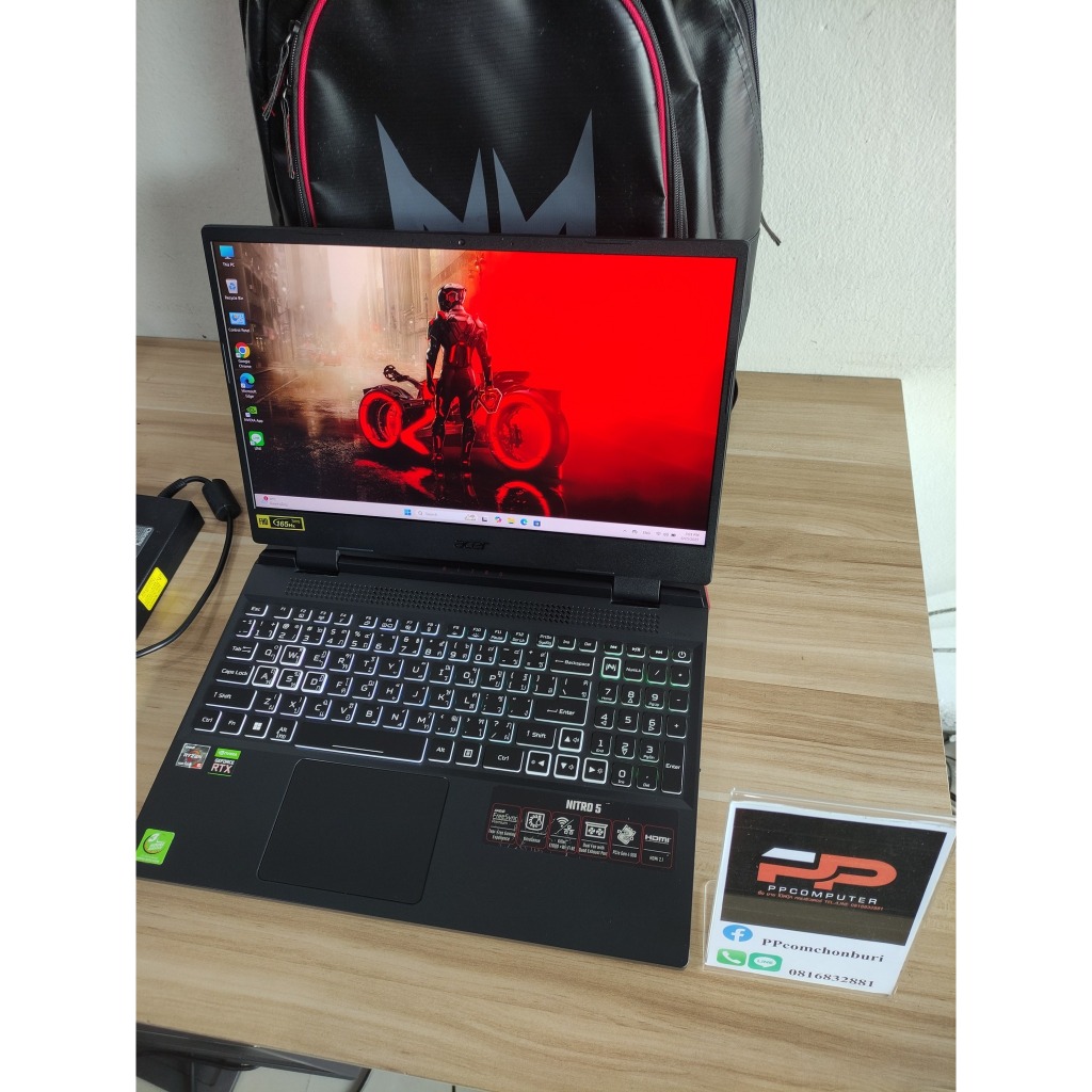 💻 โน๊ตบุ๊ค ACER NITRO 5 RTX3060 จอ 165hz แรงๆ