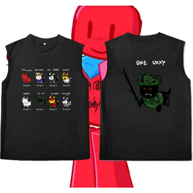 C00lkid-Shedletsky Blame John-Gubby-Forsaken สองครั้ง - 1x1x1-007n7 Roblox ผู้ใหญ่เสื้อกั๊กลำลอง