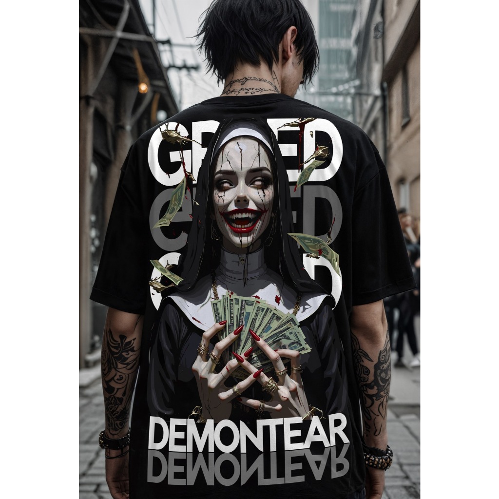 เสื้อ DemonTear Greed's Nun