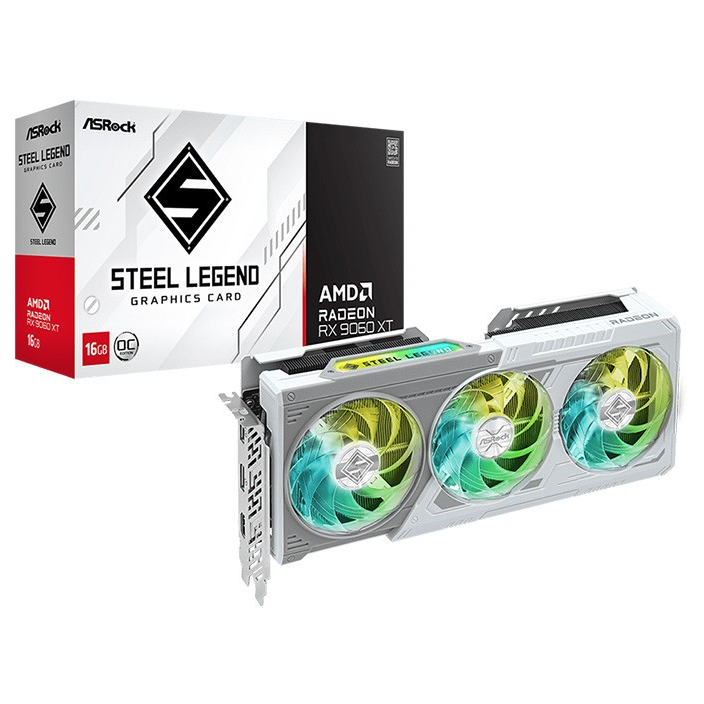 ASROCK RX9060XT STEEL LEGEND 16GB GDDR6