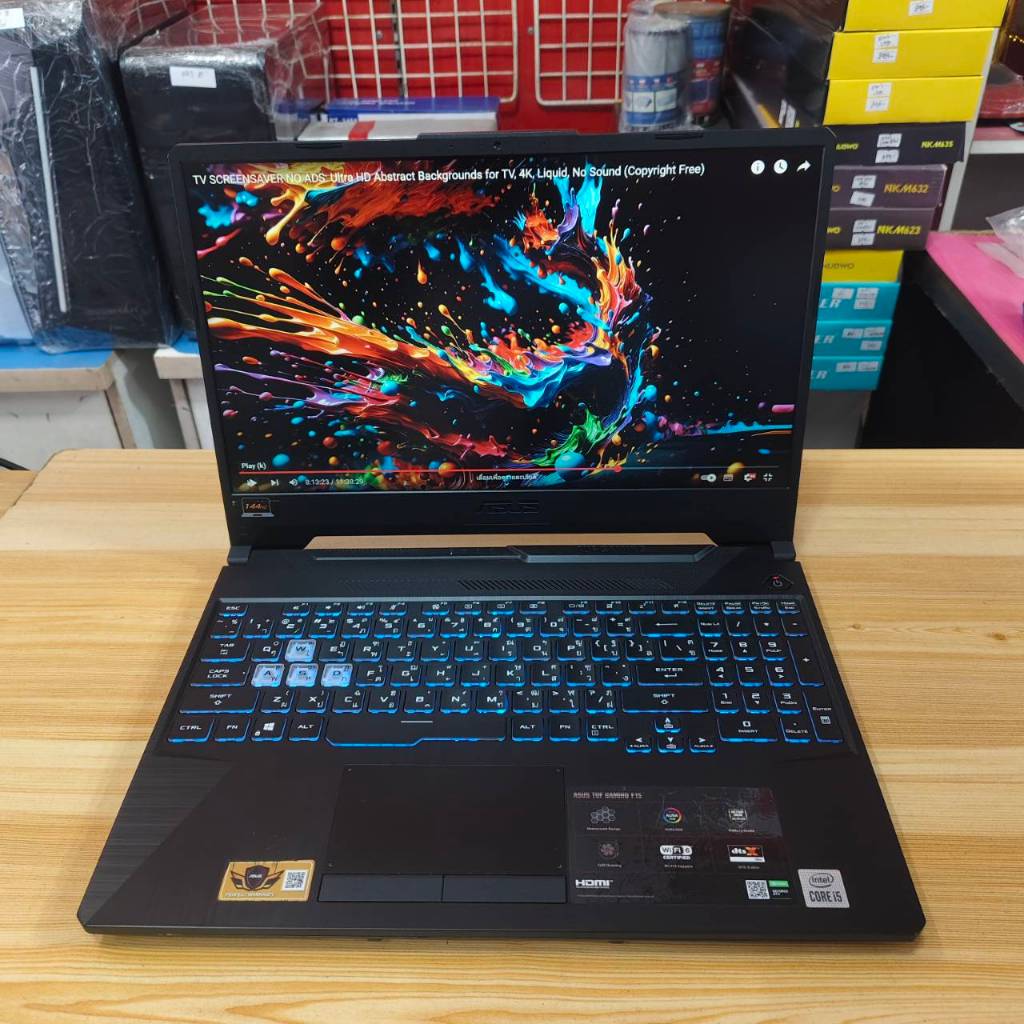 ASUS TUF GAMING F15 FX506LH-HN004W สภาพเครื่อง 85%