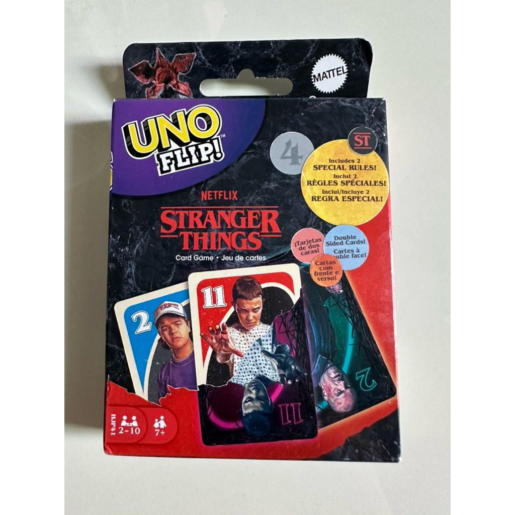 Uno flip Stranger Things