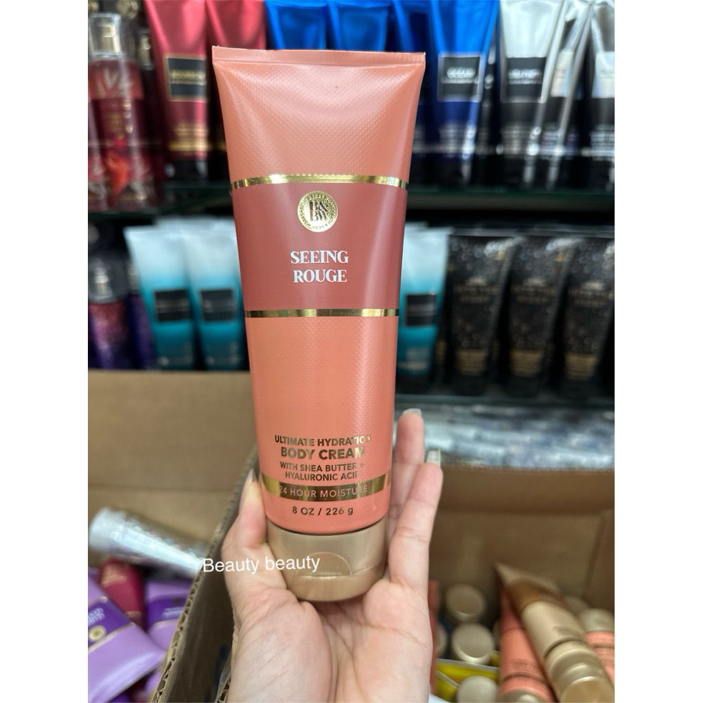 Bath and Body Work Seeing Rouge Ultimate Hydration Body Cream 226g.