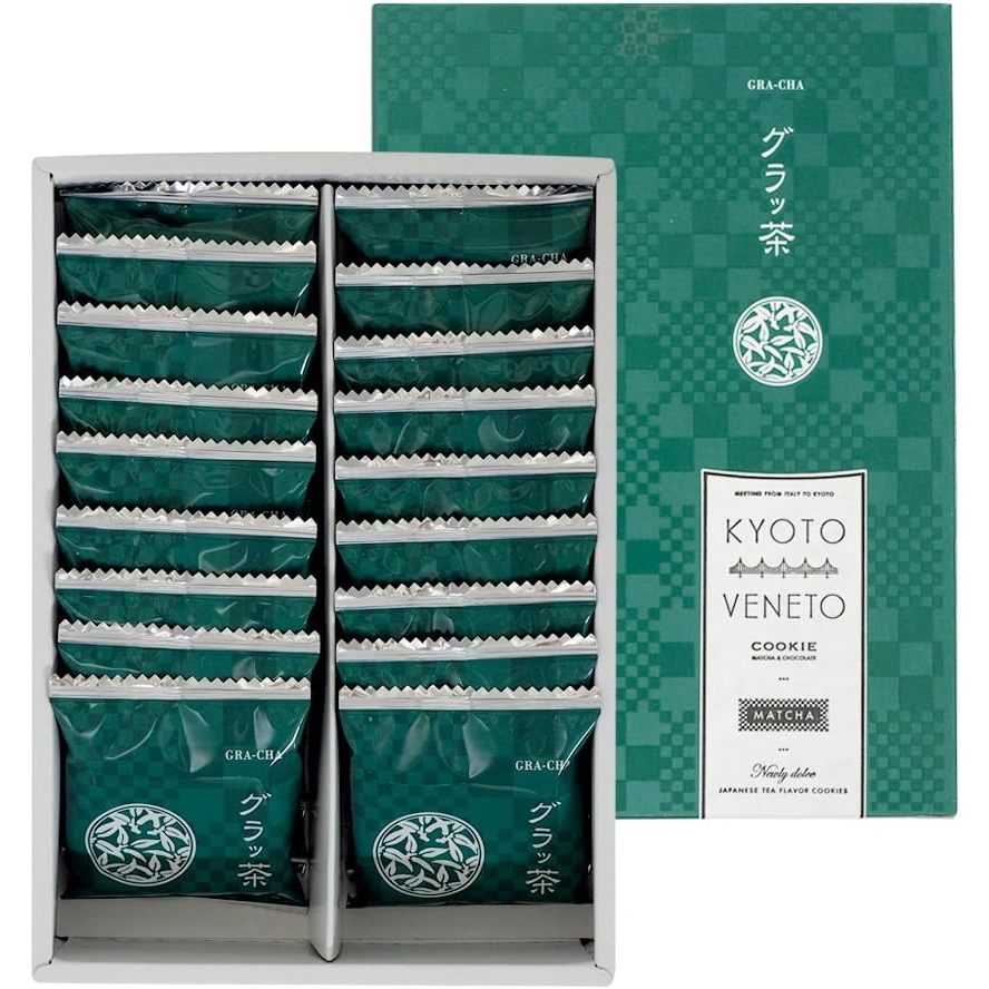 ญี่ปุ่นซื้อ KYOTO VENETO Shouxiang Shouan ช่างฝีมือเกียวโต Uji มัทฉะ ช็อกโกแลต แซนวิช กล่องของขวัญ