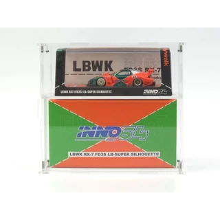 กล่องอะคริลิค โชว์ Inno64 Limited พร้อมโชว์ด้านบนกล่อง (ไม่รวมรถ)