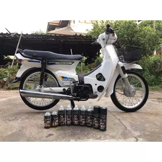 Samurai สีสเปรย์ซามูไร WHITE รหัส 2/102 สีรองพื้นขาว 400ml ทนความร้อน ทนสภาพอากาศ ฟิล์มสียืดหยุ่น