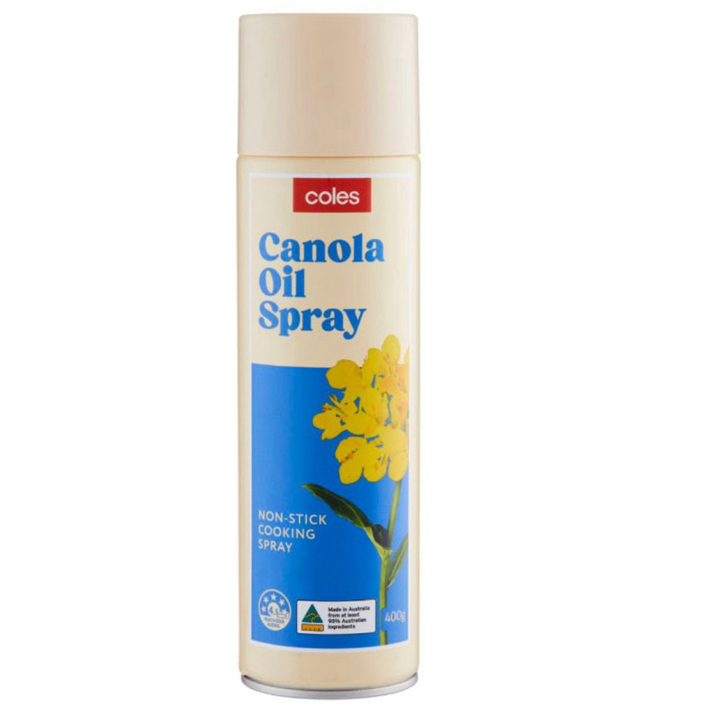 Coles Canola Oil Spray 400g. โคลส์ คาโนล่าออยสเปรย์