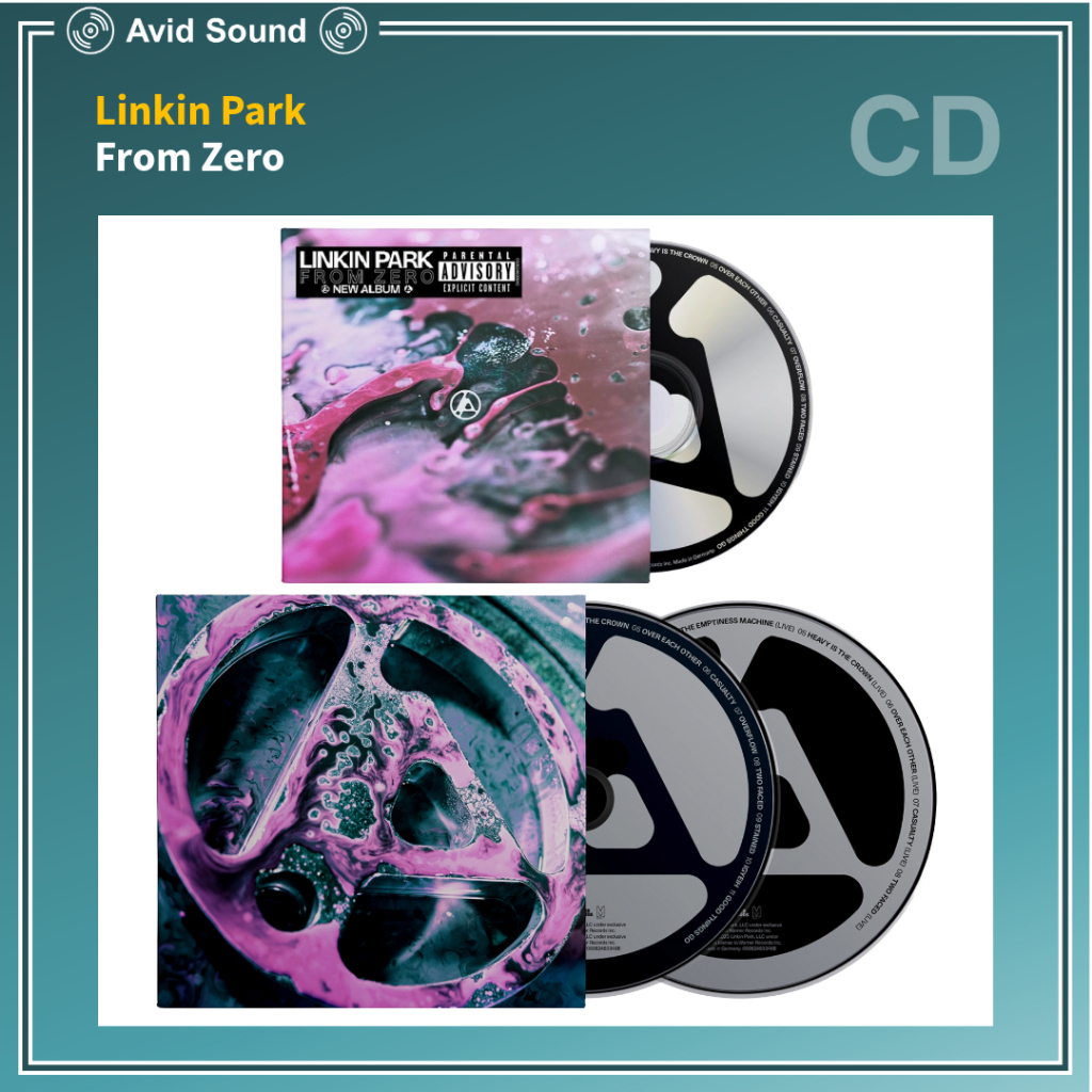 CD แผ่นซีดี Linkin Park From Zero ใหม่ ซีล Linkin Park CD