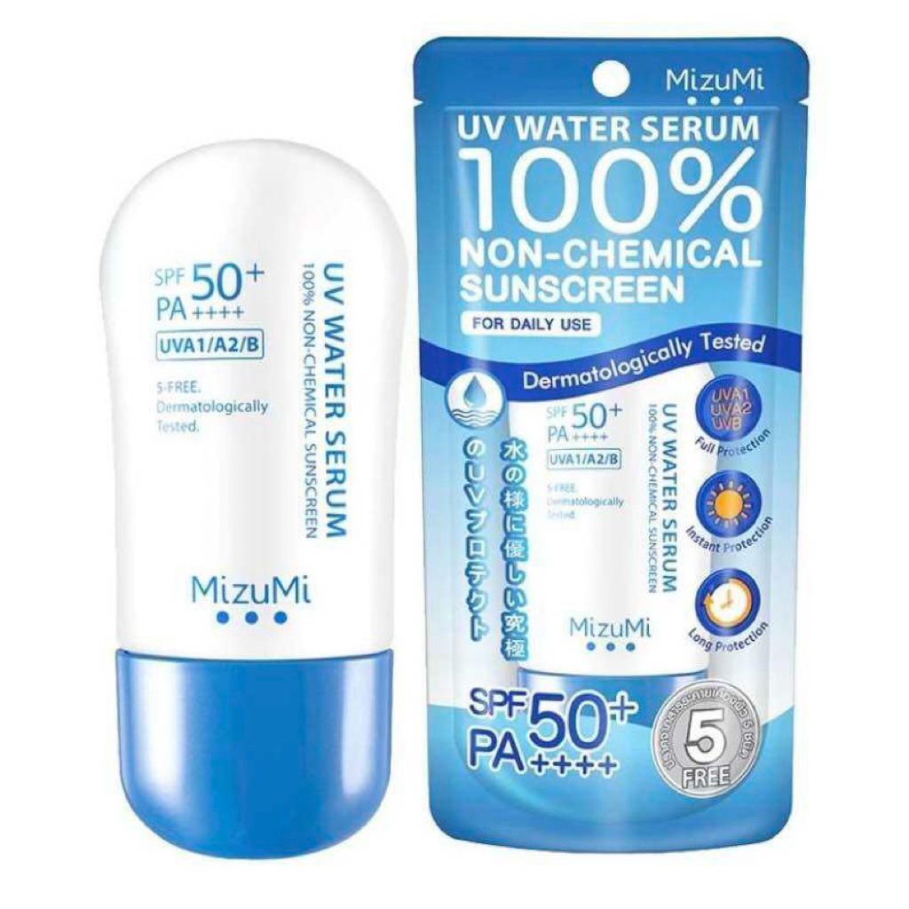 ของแท้100% ครีมกันแดด MIZUMI UV Water Serum SPF50+ PA+++ ขนาด40g.