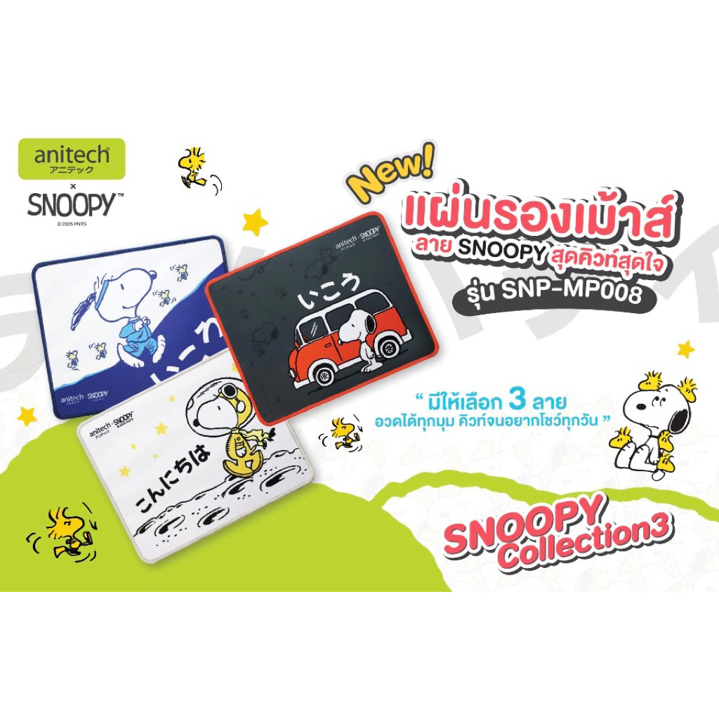 แผ่นรองเมาส์ ANITECH รุ่น SNP-MP008