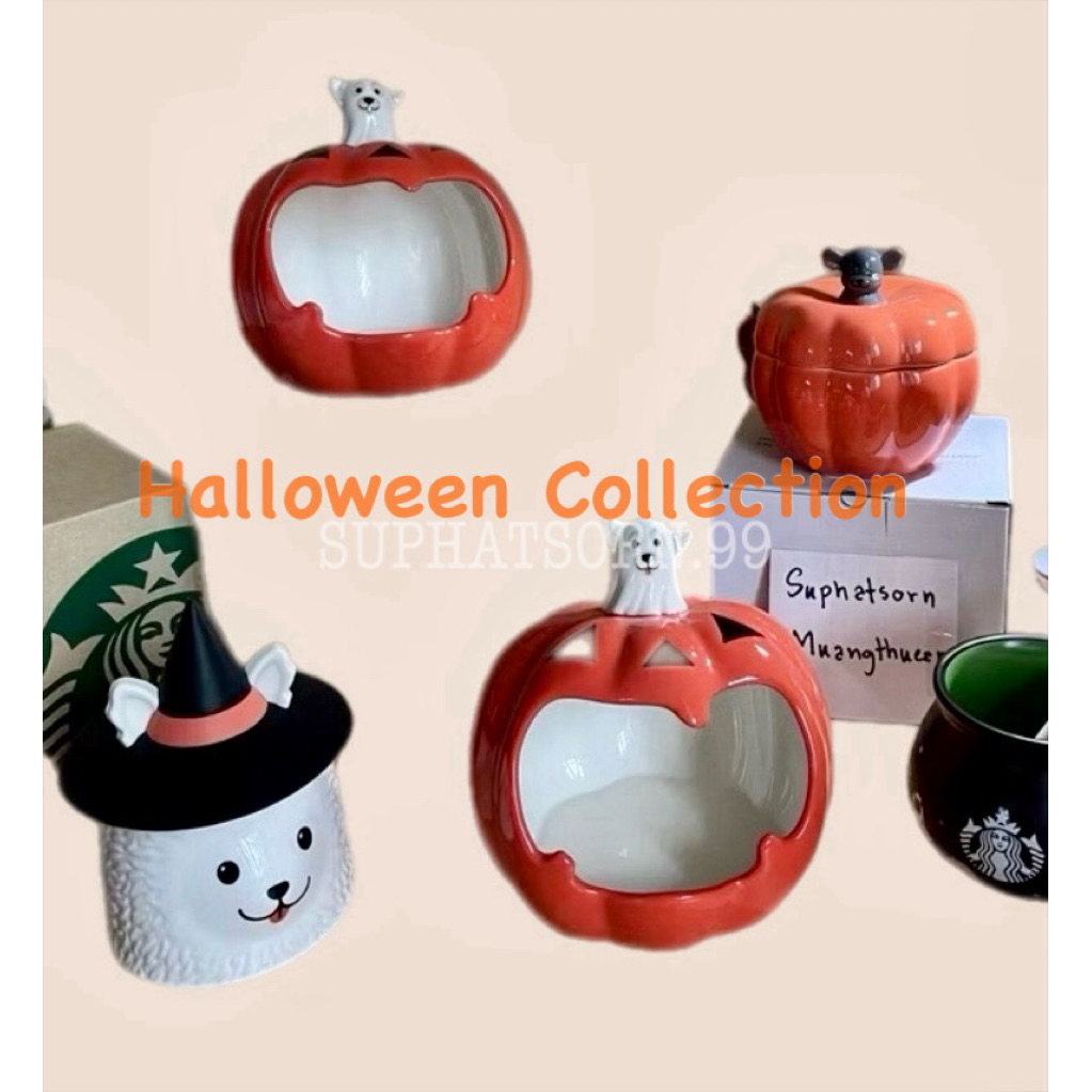 แก้ว Starbucks Dog Witches Hat Mug.