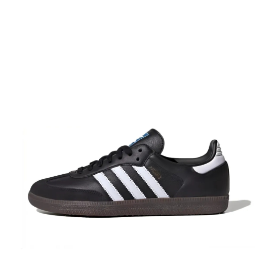 🔥ของแท้ 100 %🔥 Adidas Samba OG White/Black Shoes นเทจสวมทน อาดิดาส รองเท้าผ้าใบ รองเท้าคู่รักสำหรับชายและหญิง