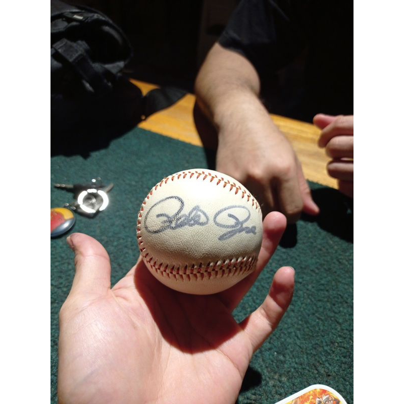 Pete Rose Signed Baseball